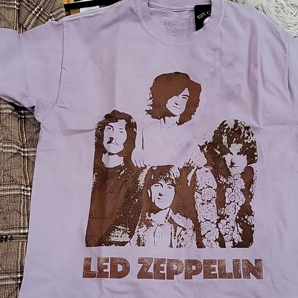 Led Zeppelin Rocker Vintage Concert T-shirt Tee Top Collectible - Picture 1 of 7